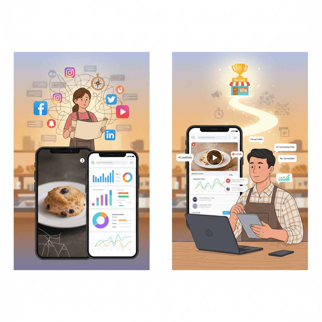 Réseaux Sociaux pour Commerçants Locaux : Les Erreurs Fatales à Éviter pour Booster Votre Visibilité